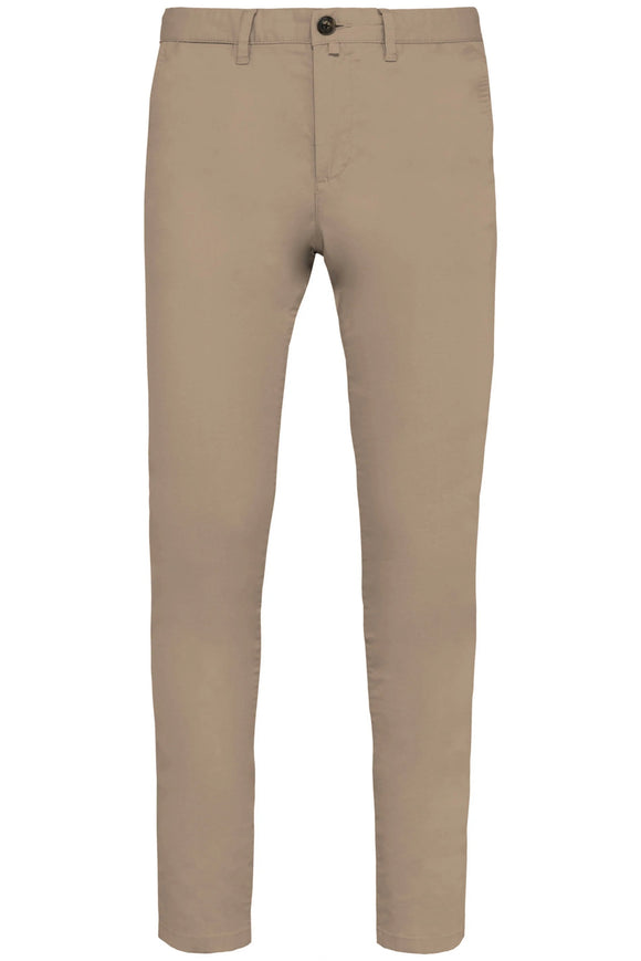 Pantalon chino écoresponsable homme pantalon homme: aucun minimum Kariban Sable 38 