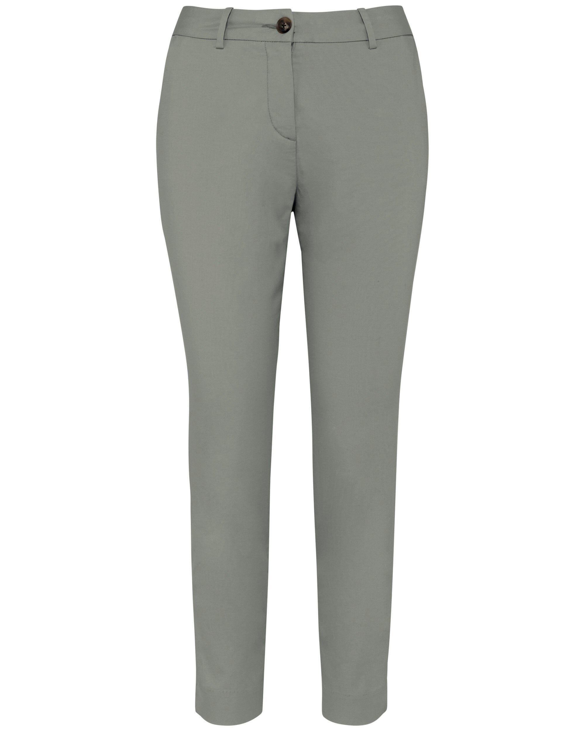 Pantalon chino 7/8 écoresponsable NS-737 pantalon femme: aucun minimum Native spirit Amande vert 38 