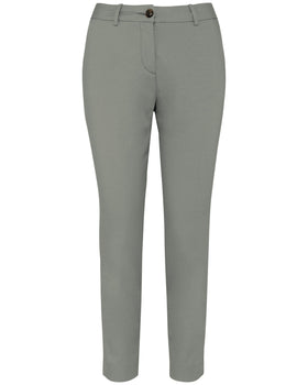 Pantalon chino 7/8 écoresponsable NS-737 pantalon femme: aucun minimum Native spirit Amande vert 38 