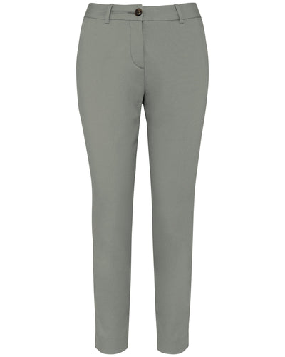 Pantalon chino 7/8 écoresponsable NS-737 pantalon femme: aucun minimum Native spirit Amande vert 38 