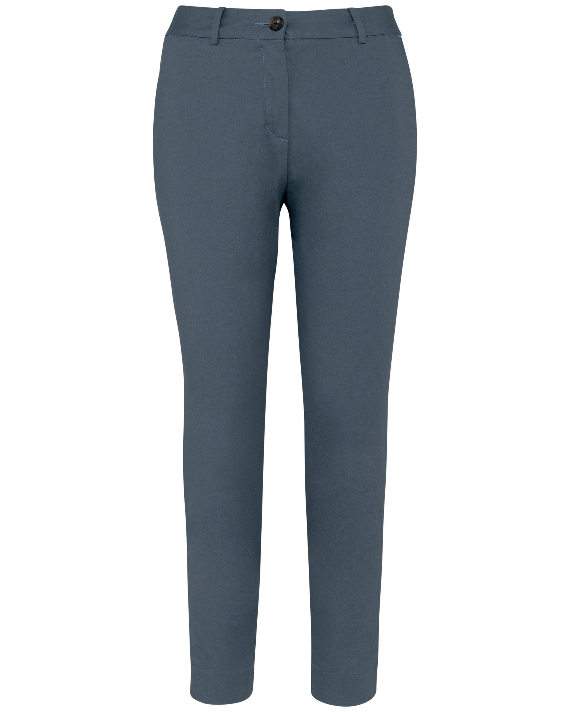 Pantalon chino 7/8 écoresponsable NS-737 pantalon femme: aucun minimum Native spirit Mineral 38 