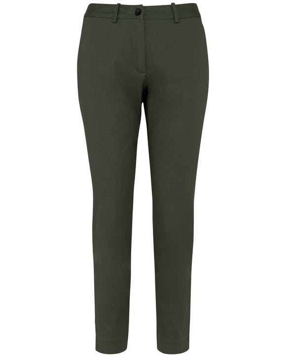 Pantalon chino 7/8 écoresponsable NS-737 pantalon femme: aucun minimum Native spirit Khaki 38 