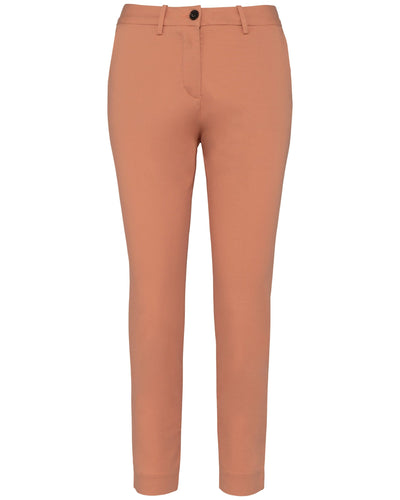 Pantalon chino 7/8 écoresponsable NS-737 pantalon femme: aucun minimum Native spirit Peach 38 