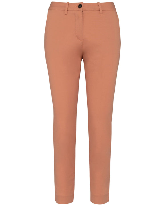 Pantalon chino 7/8 écoresponsable NS-737 pantalon femme: aucun minimum Native spirit Peach 38 