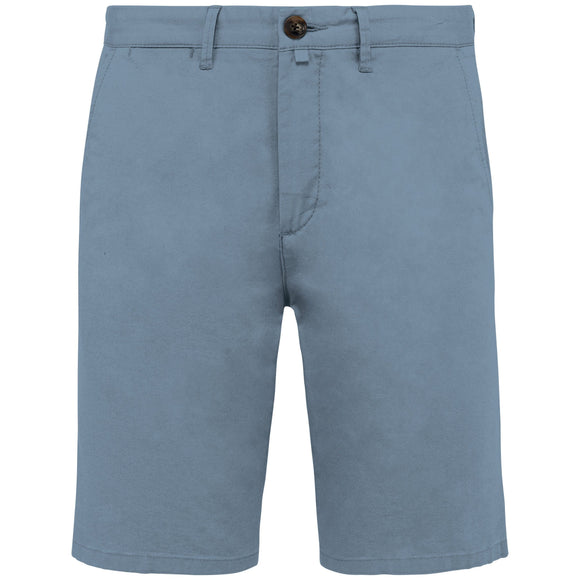 Bermuda chino écoresponsable homme NS-738 pantalon homme: aucun minimum Native spirit Cool blue 38 