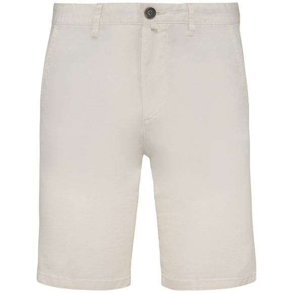 Bermuda chino écoresponsable homme NS-738 pantalon homme: aucun minimum Native spirit Ivoire 38 