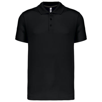 Polo technique team golf- PA480 polo homme: minimum 5 pièces Pro act noir XS 