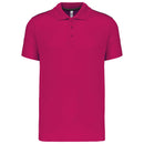 Polo technique team golf- PA480 polo homme: minimum 5 pièces Pro act fuschia XS 