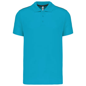 Polo technique team golf- PA480 polo homme: minimum 5 pièces Pro act turquoise XS 