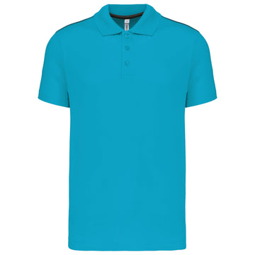 Polo technique team golf- PA480 polo homme: minimum 5 pièces Pro act turquoise XS 