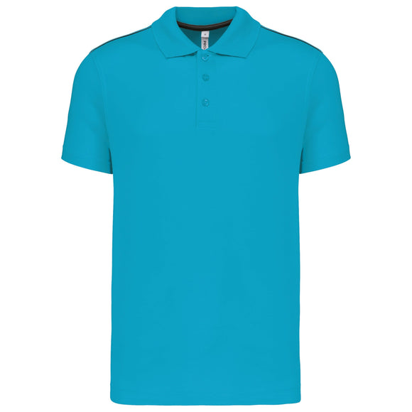 Polo technique team golf- PA480 polo homme: minimum 5 pièces Pro act turquoise XS 