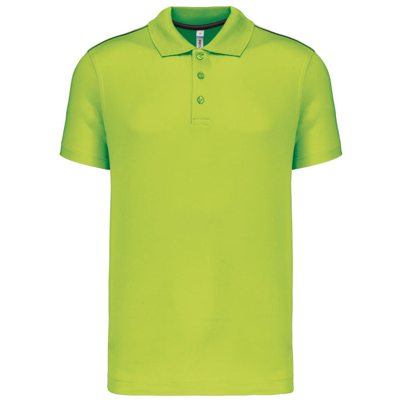 Polo technique team golf- PA480 polo homme: minimum 5 pièces Pro act limon XS 