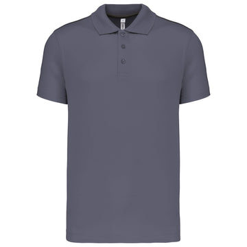 Polo technique team golf- PA480 polo homme: minimum 5 pièces Pro act gris XS 