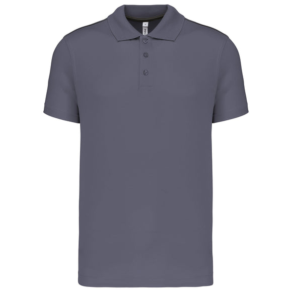Polo technique team golf- PA480 polo homme: minimum 5 pièces Pro act gris XS 
