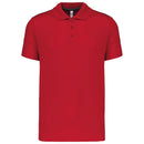 Polo technique team golf- PA480 polo homme: minimum 5 pièces Pro act rouge XS 
