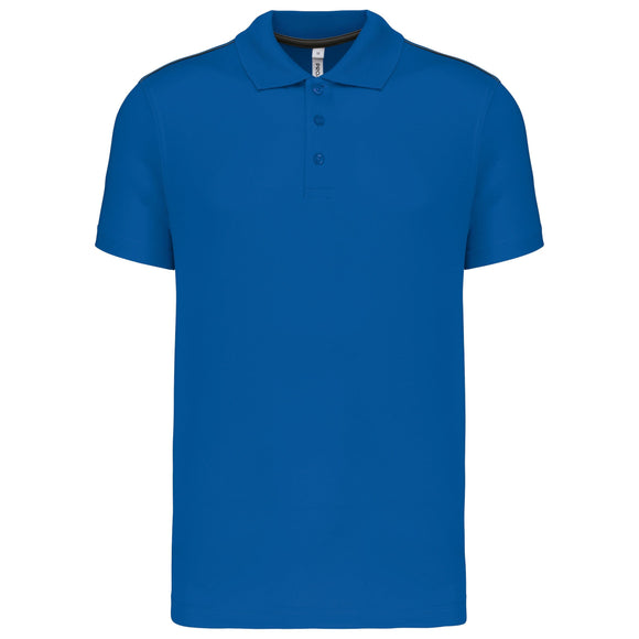 Polo technique team golf- PA480 polo homme: minimum 5 pièces Pro act bleu XS 