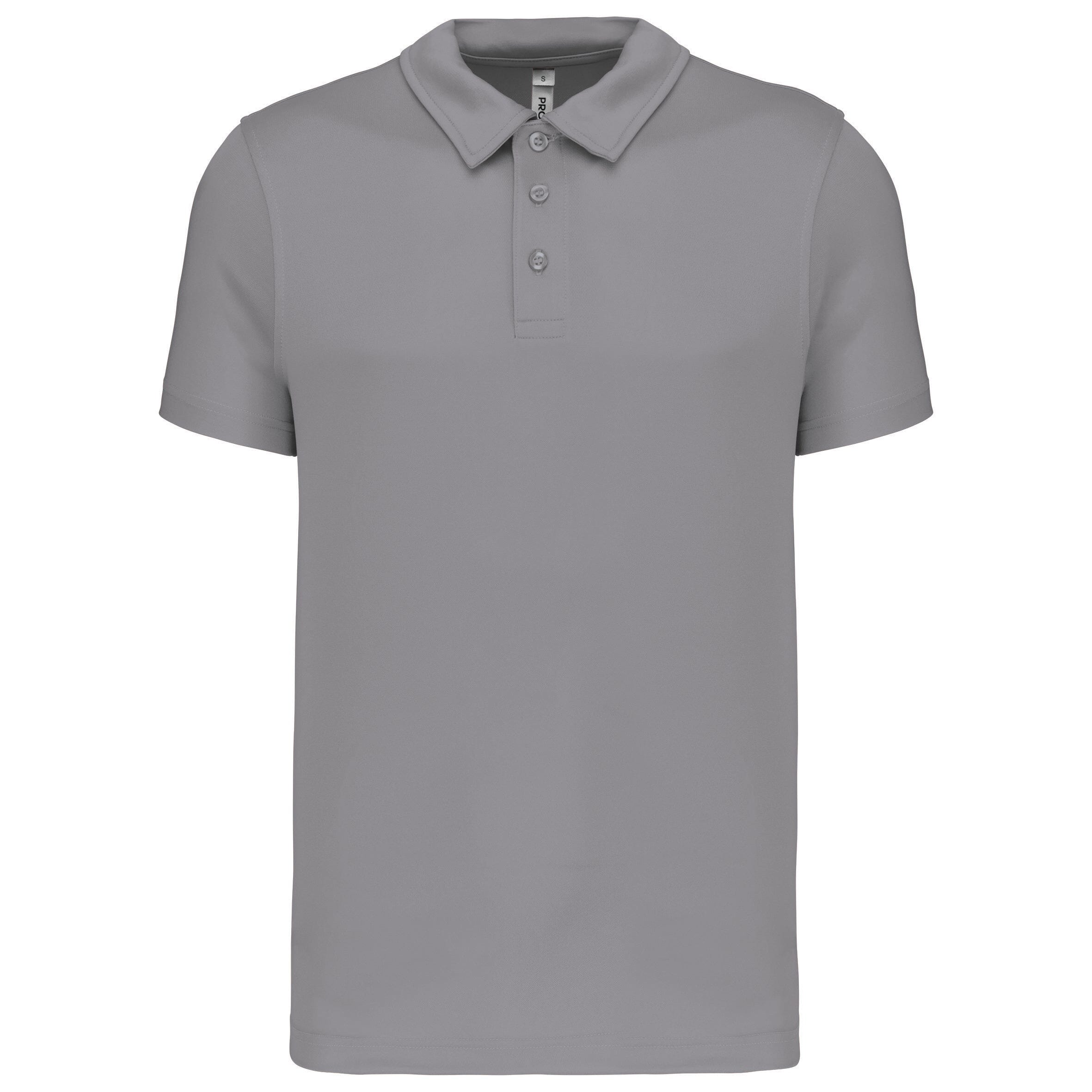 Polo technique équipe de golf - PA482 polo homme : minimum 5 pièces Pro act Gris fin XS 