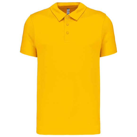 Polo technique équipe de golf - PA482 polo homme : minimum 5 pièces Pro act Jaune XS 