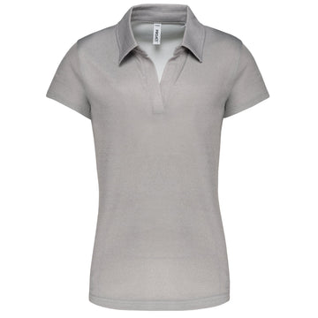 Polo technique équipe de golf - PA483 Polo femme :minimum 5 pièces Pro act Gris melangé XS 