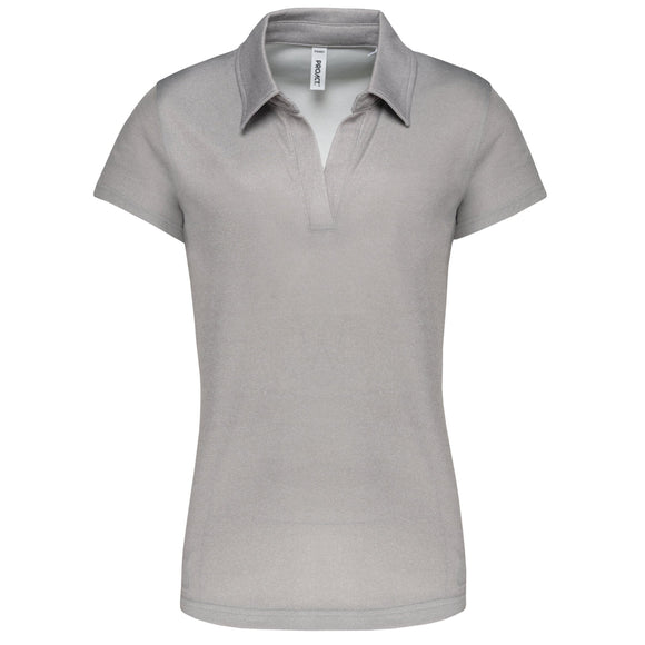 Polo technique équipe de golf - PA483 Polo femme :minimum 5 pièces Pro act Gris melangé XS 