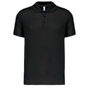 Polo manches courtes junior - PA488 polo junior: minimum 5 pièces Pro act noir 4-6 ans 