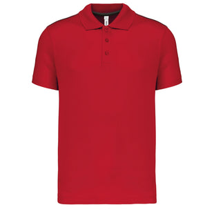 Polo manches courtes junior - PA488 polo junior: minimum 5 pièces Pro act rouge 4-6 ans 