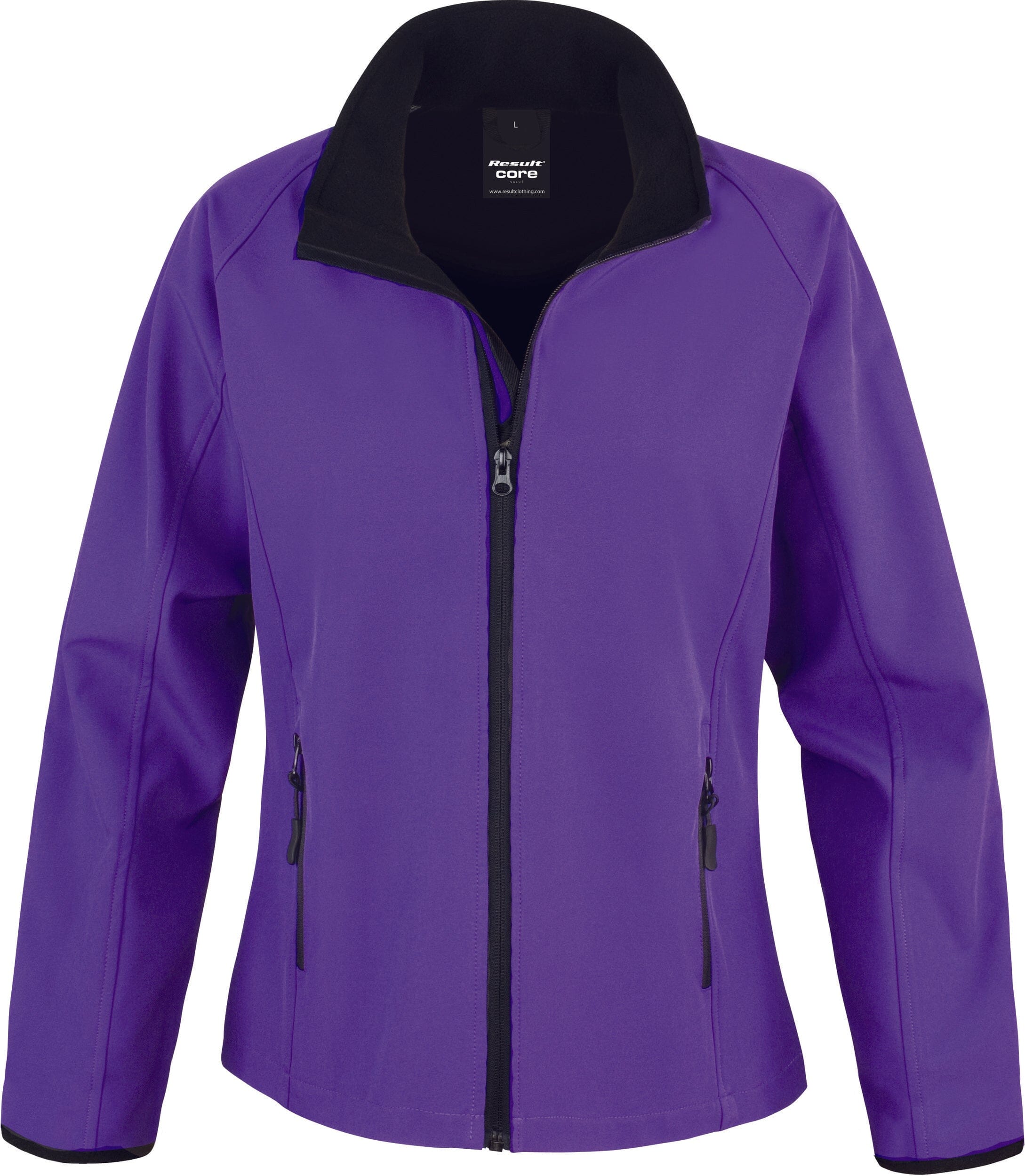 Veste softshell équipe de golf - R231 F veste femme : minimum 5 pièces Result violet XS 