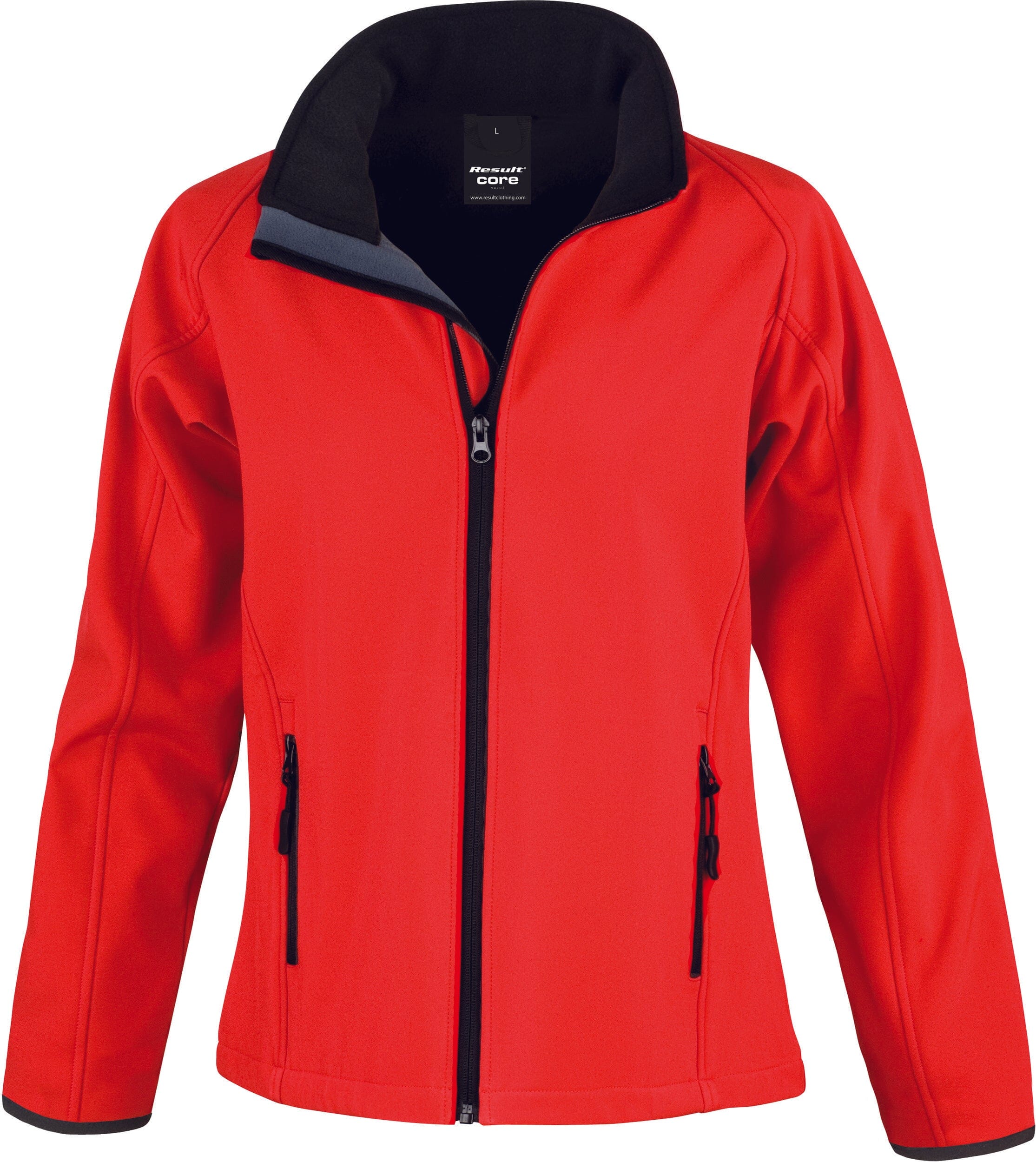 Veste softshell équipe de golf - R231 F veste femme : minimum 5 pièces Result rouge/noir XS 