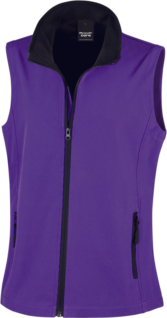 Bodywarmer Softshell - R232F Veste femme: minimum 5 pièces Result 