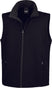 Bodywarmer Softshell - R232M Veste homme : minimum 5 pièces Result Noir/noir S 