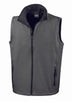 Bodywarmer Softshell - R232M Veste homme : minimum 5 pièces Result Gris/noir S 