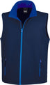 Bodywarmer Softshell - R232M Veste homme : minimum 5 pièces Result Marine/ royal S 
