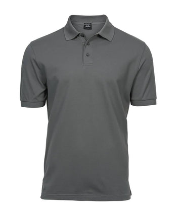Polo luxury stretch coloris 1 Tee Jays powder gris S 