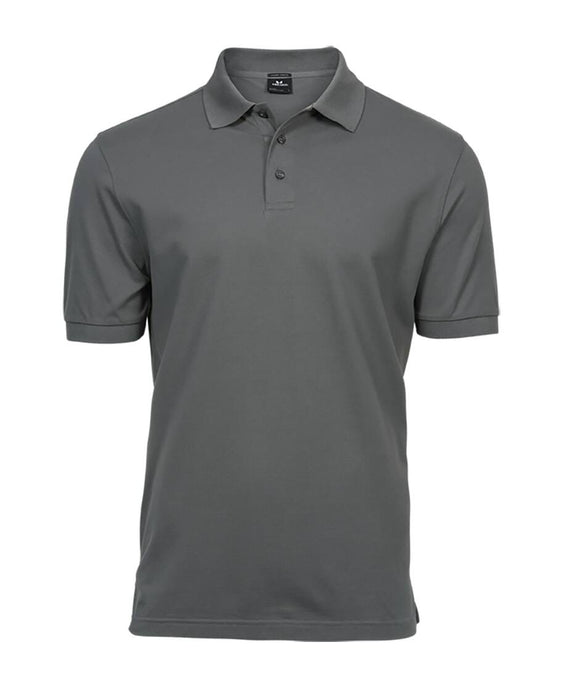 Polo luxury stretch coloris 1 Tee Jays powder gris S 