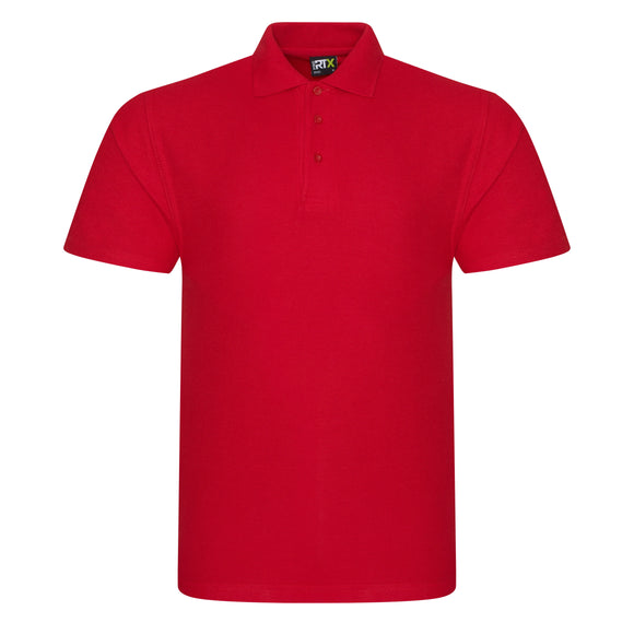 Polo polycoton - RX101 polo homme : minimum 10 pièces Pro RTX Rouge S 