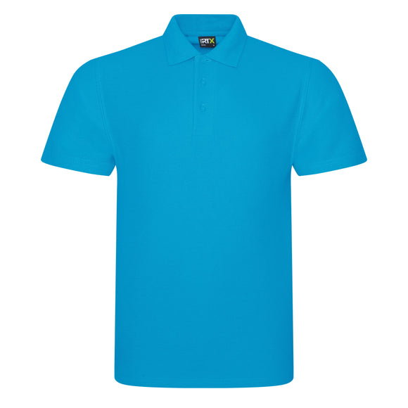 Polo polycoton - RX101 polo homme : minimum 10 pièces Pro RTX Turquoise S 