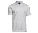 Polo luxury strech - TJ1404 polo homme : minimum 5 pièces Tee Jays Blanc S 