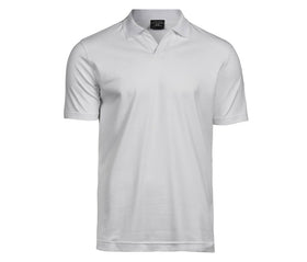 Polo luxury strech - TJ1404 polo homme : minimum 5 pièces Tee Jays Blanc S 