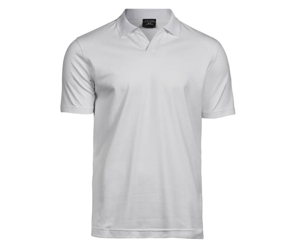 Polo luxury strech - TJ1404 polo homme : minimum 5 pièces Tee Jays Blanc S 