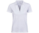 Polo luxury strech - TJ1409 polo femme:minimum 5 pièces Tee Jays Blanc S 