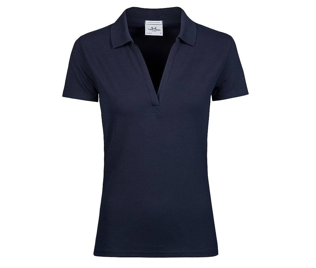 Polo luxury strech - TJ1409 polo femme:minimum 5 pièces Tee Jays Marine S 