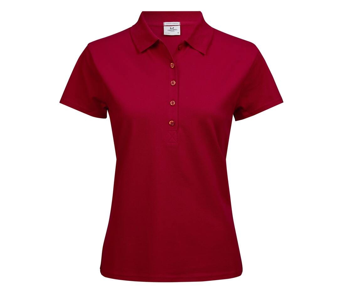 Polo Luxury Stretch- TJ145 Tee Jays Rouge S 