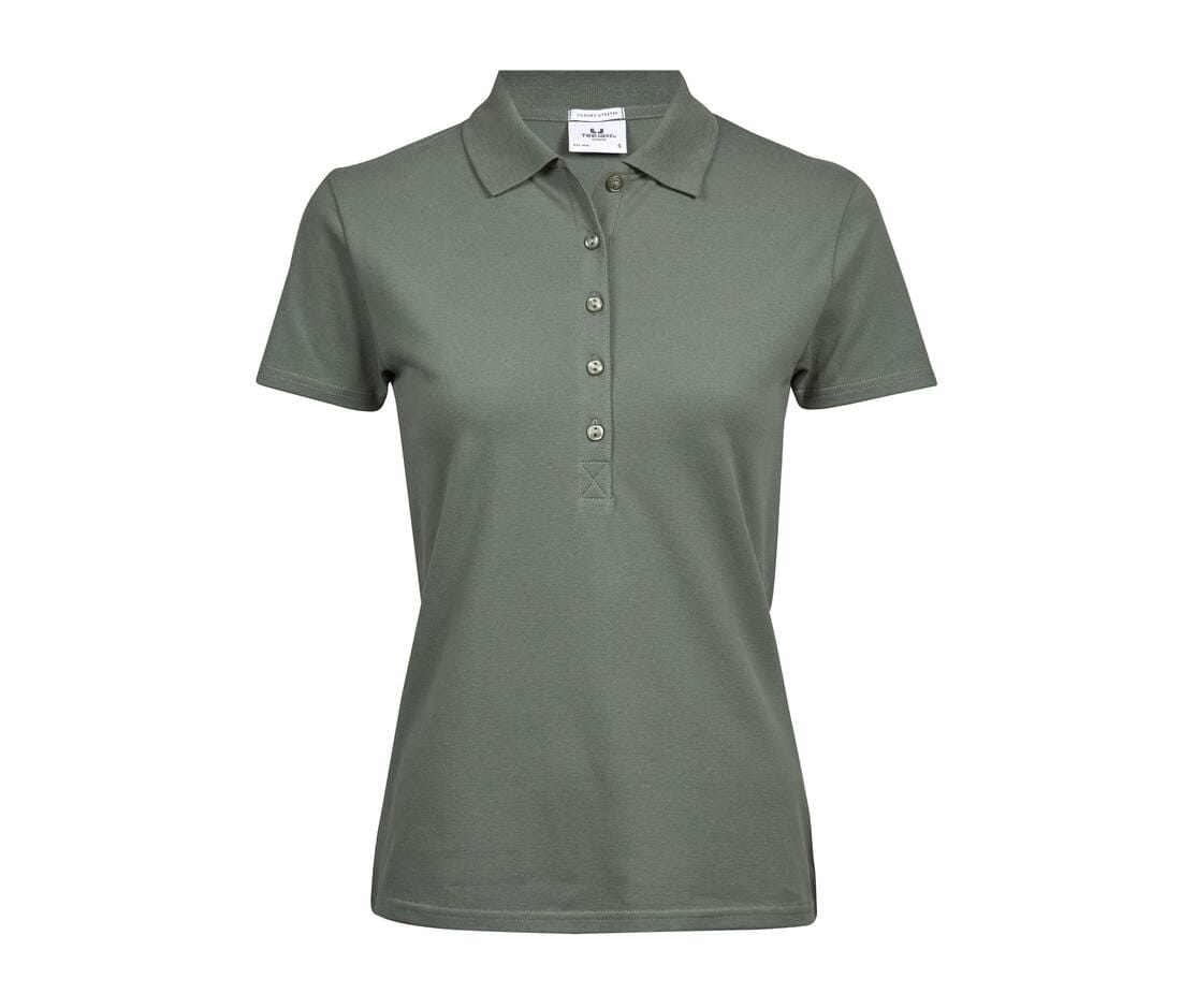 Polo Luxury Stretch- TJ145 Tee Jays Leaf green S 