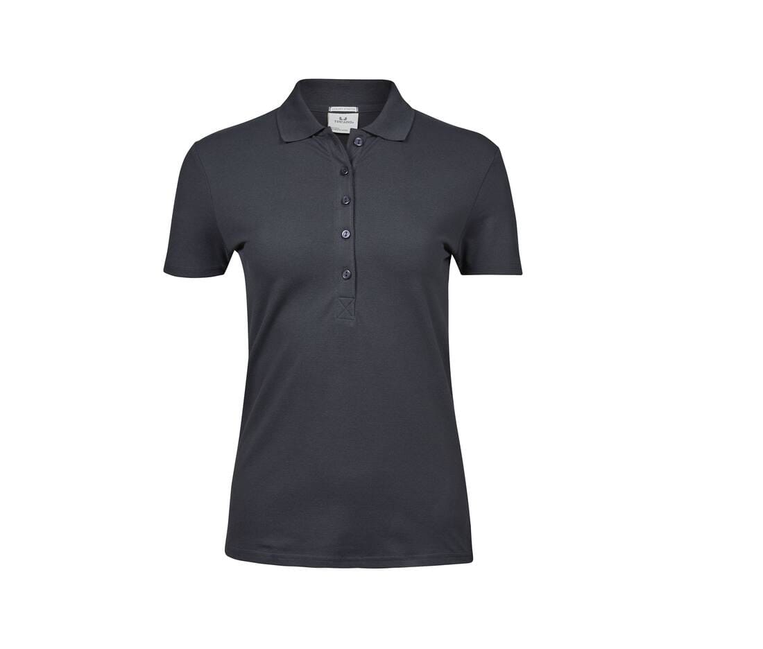 Polo Luxury Stretch- TJ145 Tee Jays Gris Foncé S 