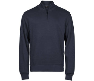 1/4 de zip interlock - TJ5506 Pull homme : minimum 5 pièces Tee Jays Marine S 