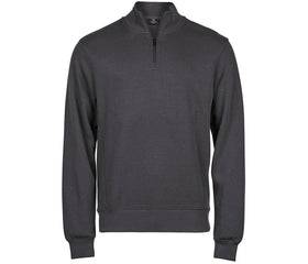 1/4 de zip interlock - TJ5506 Pull homme : minimum 5 pièces Tee Jays Anthracite S 