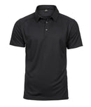 Polo luxury sport - TJ7200 polo homme : minimum 5 pièces Tee Jays Noir S 