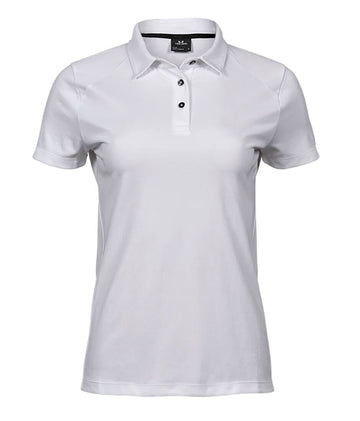 Polo luxury sport - TJ7201 Polo femme :minimum 5 pièces Tee Jays Blanc S 