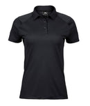 Polo luxury sport - TJ7201 Polo femme :minimum 5 pièces Tee Jays Noir S 