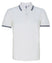 Polo tipped - AQ011 polo homme : minimum 5 pièces Asquith & Fox Blanc /marine S 